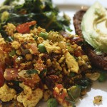 Scrambled Tofu with Avocado